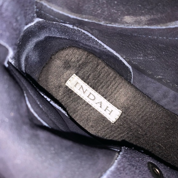 Indah navy suede boots - Picture 4 of 4